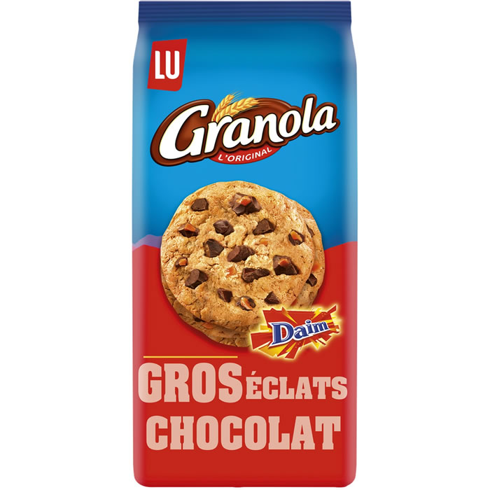 LU Granola Cookies au daim