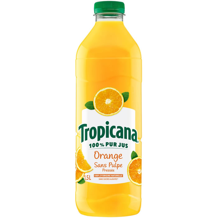 TROPICANA Pure Premium Pur jus d'orange sans pulpe