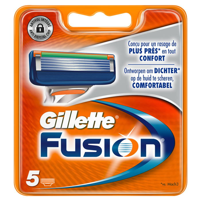 GILLETTE Fusion Recharge pour rasoir 5 lames