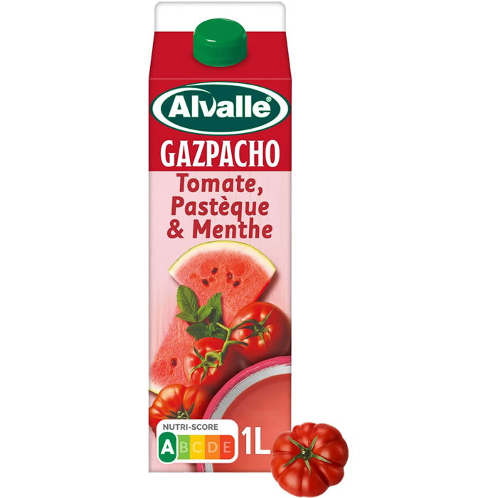 ALVALLE Gazpacho de tomate et pastèque