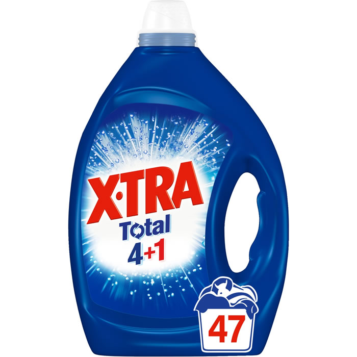 X-TRA : Total - Lessive liquide 4 en 1 à l'aloe vera - chronodrive