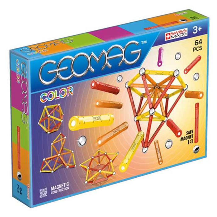 GEOMAG Geomag color 64 pièces