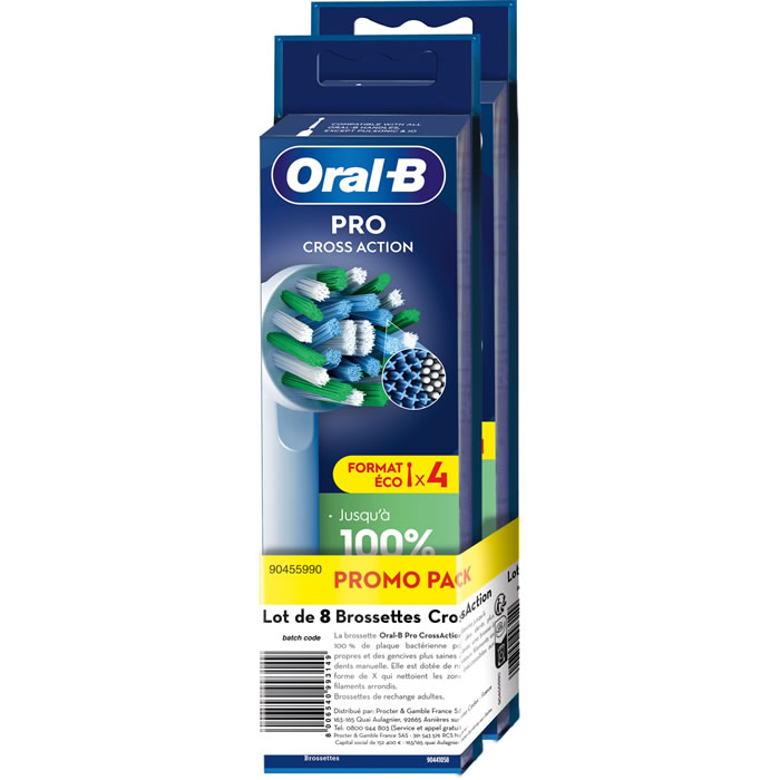 ORAL-B Pro Cross Action Brossettes