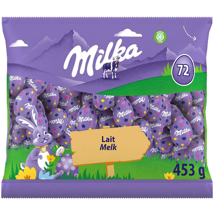 MILKA Mini oeufs au chocolat au lait