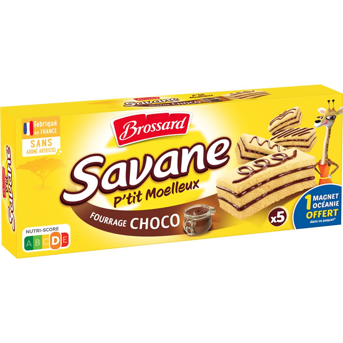 BROSSARD Savane Gâteaux moelleux au chocolat