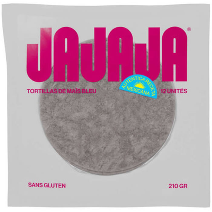 JAJAJA Tortillas de maïs bleu