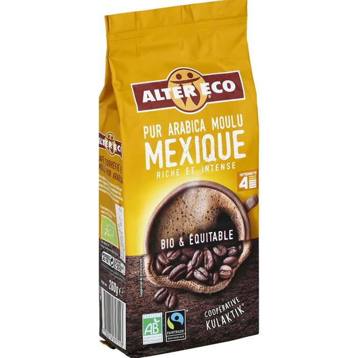 ALTER ECO Mexique Café moulu arabica bio