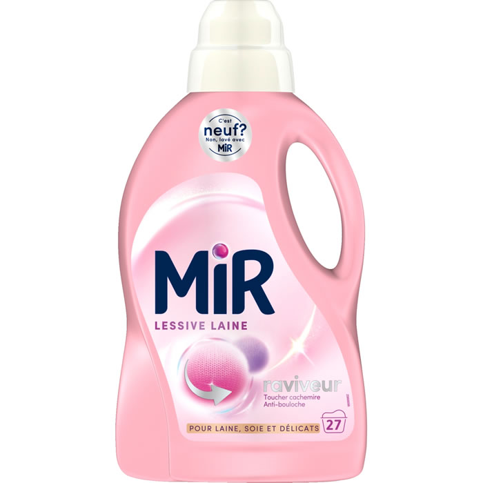 MIR Laine Lessive liquide pour linge délicat, laine et soie
