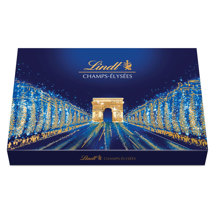 LINDT Champs-Elysées Assortiment de bouchées au chocolat