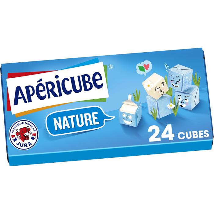 APERICUBE Le Nature 24 cubes de fromage