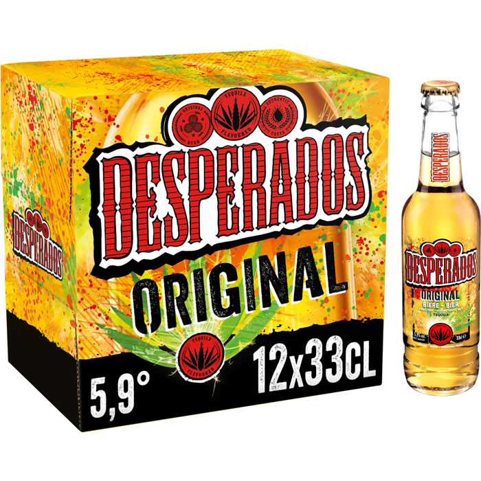 DESPERADOS Desperados Bière original aromatisée tequila fût torp 5,9% 2l 2l  pas cher 
