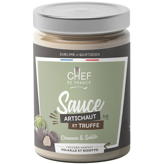 CHEF DE FRANCE Sauce artichaut et truffe