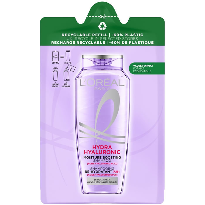 ELSEVE Hydra Hyaluronic Recharge shampoing ré-hydratant