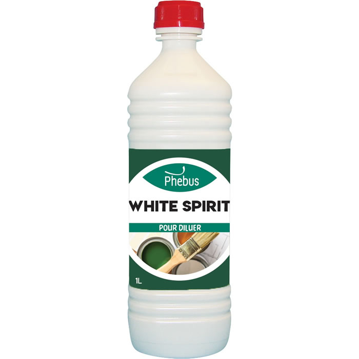 PHEBUS White Spirit Diluant, nettoyant, détachant peinture fraîche